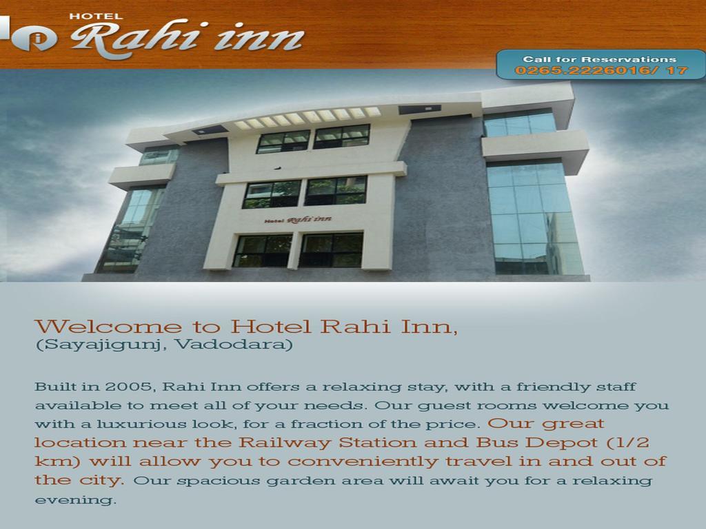 ואדודרה Hotel Rahi Inn מראה חיצוני תמונה